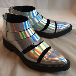 YRU Holographic Katana Booties